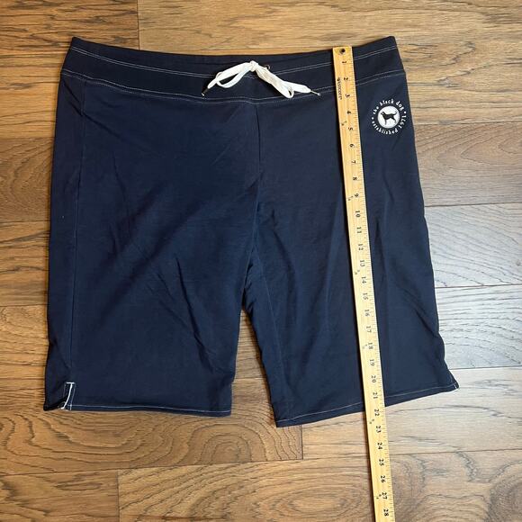 The Black Dog‎ Lounge Shorts Navy Blue Casual Comfy Drawstring Waist - Picture 6 of 7